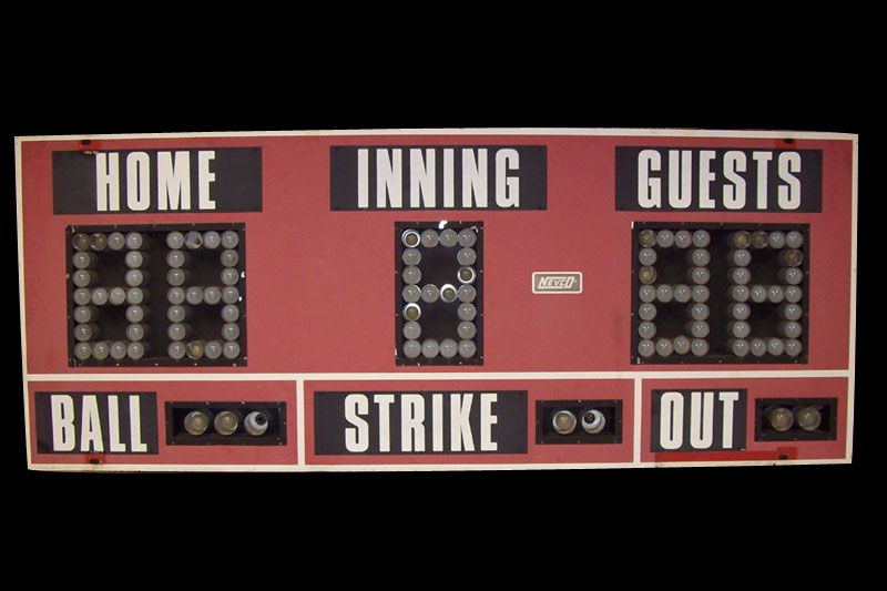 Scoreboard (Baseball) « Los Angeles PartyWorks, Inc. | Equipment Rental