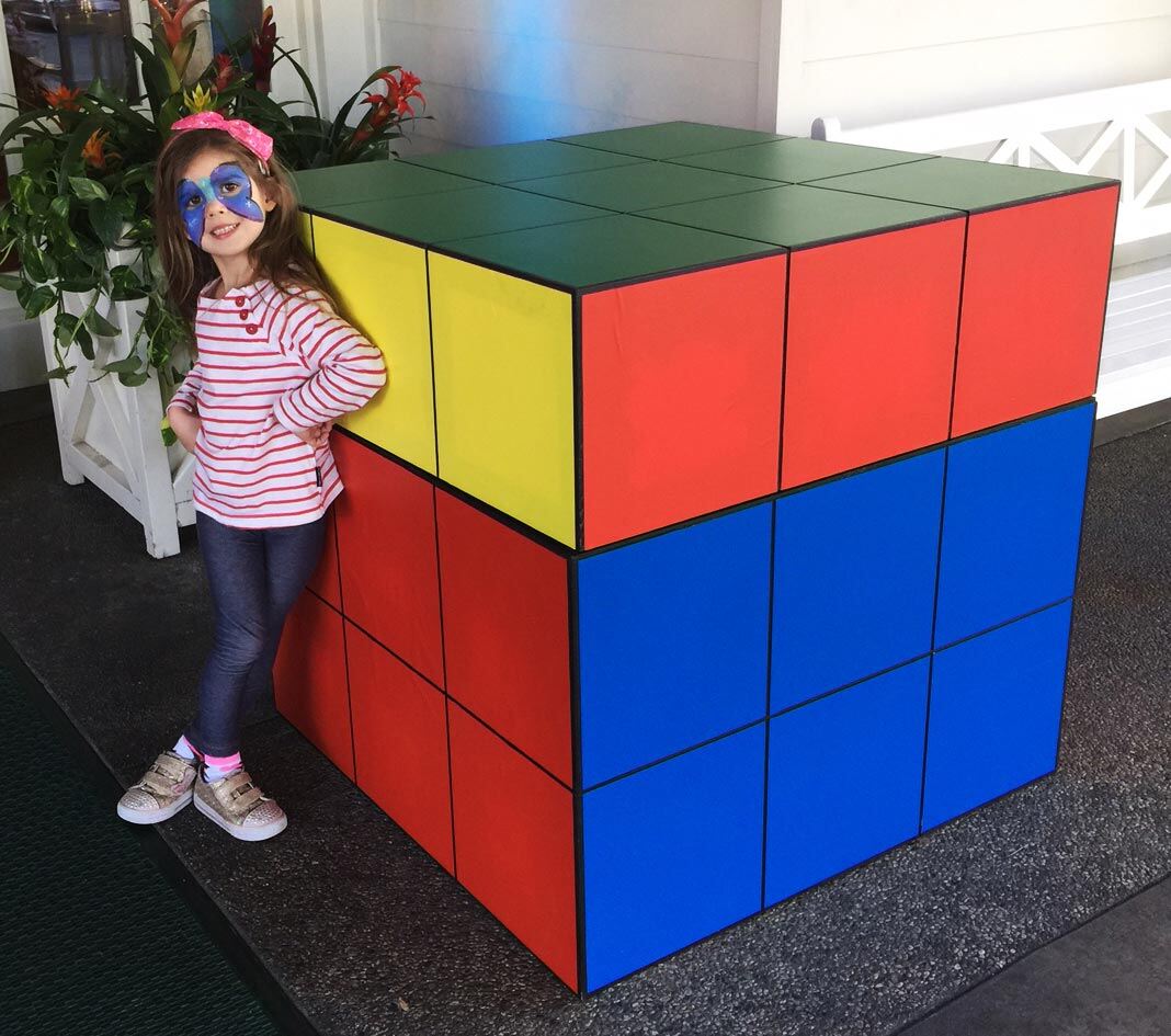 Giant Rube Cube Rental « Los Angeles PartyWorks, Inc. Equipment Rental, Interactive Games