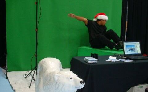 snowboarding-green-screen