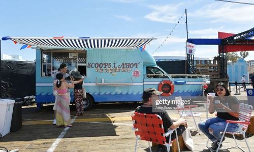 SANTA MONICA, CALIFORNIA - JUNE 29: Atmosphere at the Netflix's "Stranger Things" Season 3 Fun Fair at Santa Monica Pier on June 29, 2019 in Santa Monica, California. (Photo by Amy Sussman/Getty Images)