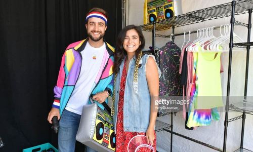 SANTA MONICA, CALIFORNIA - JUNE 29: Fans dress-up for the 80's inspired photobooth at the Netflix's "Stranger Things" Season 3 Fun Fair at Santa Monica Pier on June 29, 2019 in Santa Monica, California. (Photo by Amy Sussman/Getty Images)