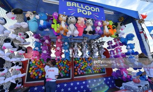 SANTA MONICA, CALIFORNIA - JUNE 29: Atmosphere at the Netflix's "Stranger Things" Season 3 Fun Fair at Santa Monica Pier on June 29, 2019 in Santa Monica, California. (Photo by Amy Sussman/Getty Images)
