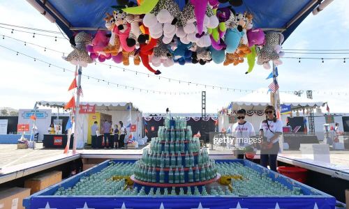 SANTA MONICA, CALIFORNIA - JUNE 29: Atmosphere at the Netflix's "Stranger Things" Season 3 Fun Fair at Santa Monica Pier on June 29, 2019 in Santa Monica, California. (Photo by Amy Sussman/Getty Images)