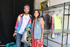 SANTA MONICA, CALIFORNIA - JUNE 29: Fans dress-up for the 80's inspired photobooth at the Netflix's "Stranger Things" Season 3 Fun Fair at Santa Monica Pier on June 29, 2019 in Santa Monica, California. (Photo by Amy Sussman/Getty Images)