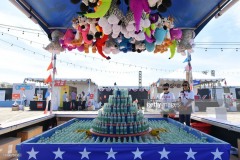 SANTA MONICA, CALIFORNIA - JUNE 29: Atmosphere at the Netflix's "Stranger Things" Season 3 Fun Fair at Santa Monica Pier on June 29, 2019 in Santa Monica, California. (Photo by Amy Sussman/Getty Images)