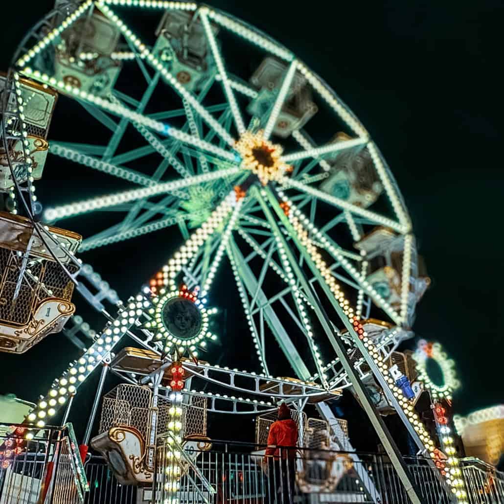 Colorful attractions and interactive entertainment at a PartyWorks event