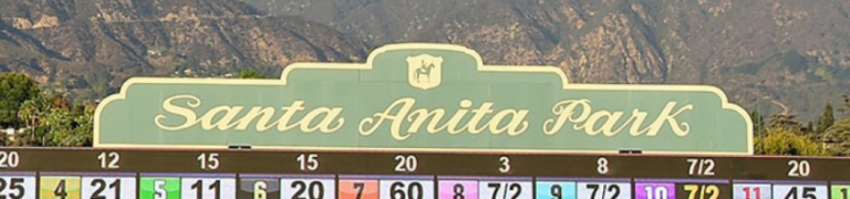 Santa Anita Race track Wedding