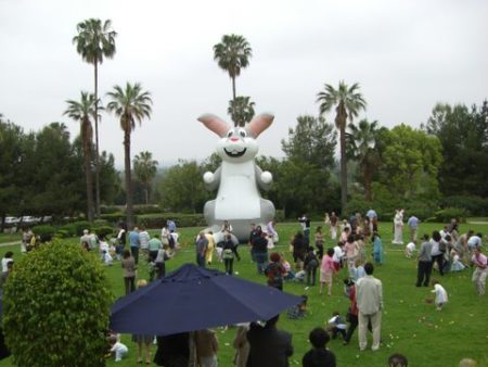 Giant Easter Bunny