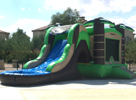 Tropical Slide and Bouncer ( wet and dry )