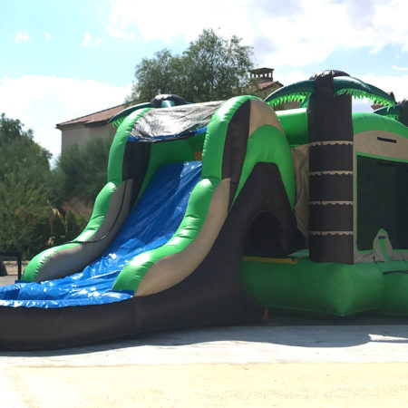 Tropical Slide and Bouncer ( wet and dry )