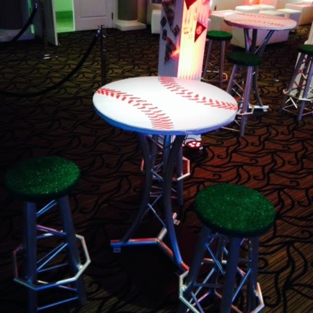 Baseball Cocktail table tops