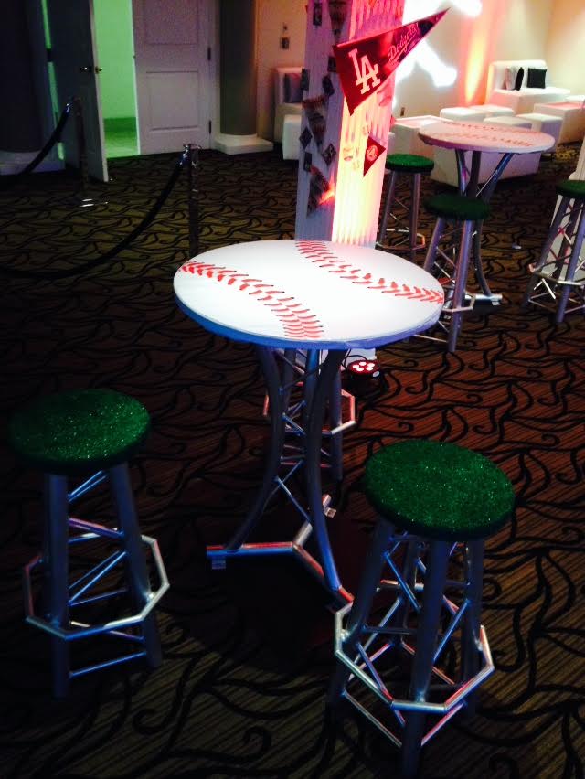 Baseball Cocktail table tops