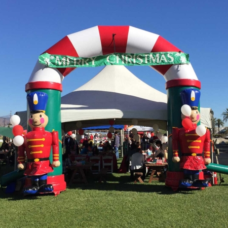 Christmas Entry Arch Inflatable