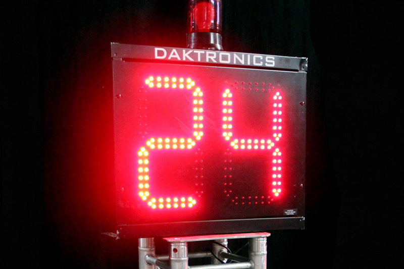Daktronic Shot Clock PartyWorks Interactive