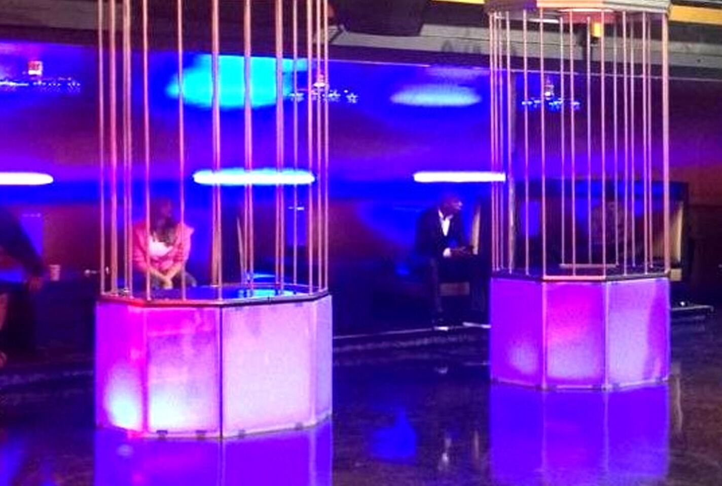 Dancing Cage Rental PartyWorks Interactive