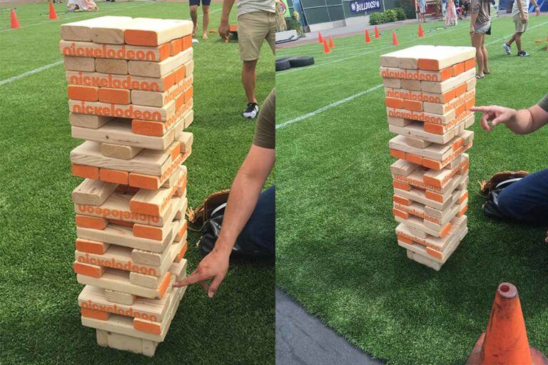 JENGA Rental / Giant Jenga PartyWorks Interactive