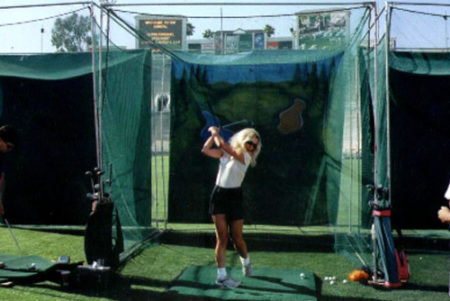 Golf Cage with Pro Radar