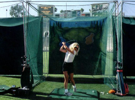 Golf Cage with Pro Radar