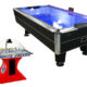 Bubble Hockey and Air Hockey