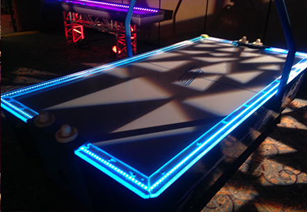 LED Air Hockey Table