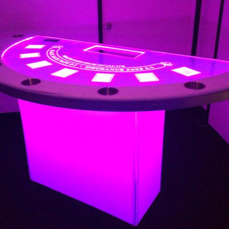 LED Black Jack Table