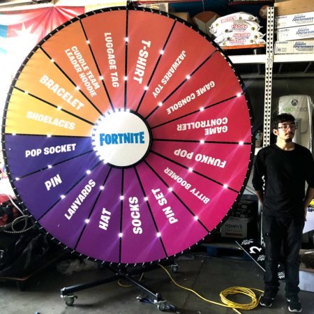 Giant Prize Wheel Rental