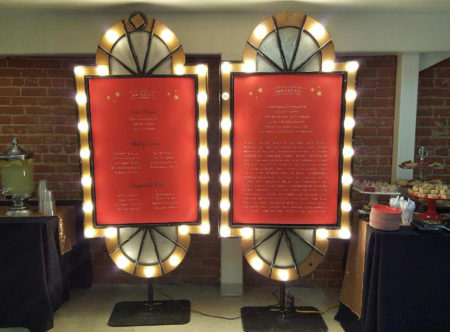 Marquee Lighted Poster Frame