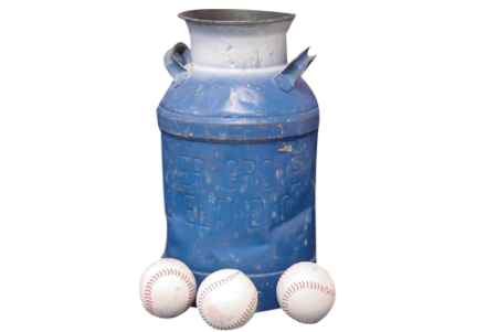 Milk Can Toss