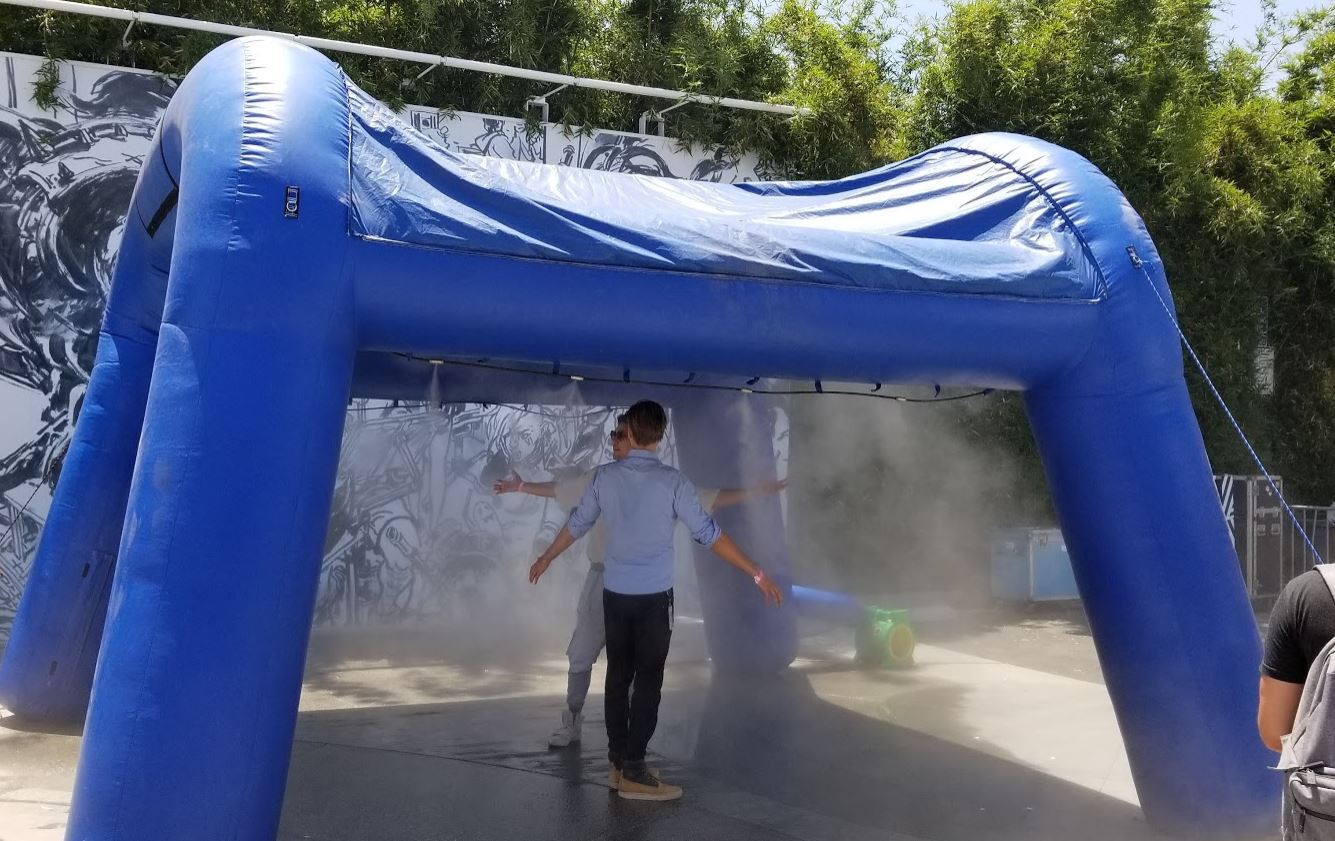 Misting Station PartyWorks Interactive