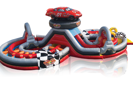 Nascar Figure-8 Obstacle Course