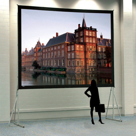 Fast-Fold Projector Screen ( 11'x11')