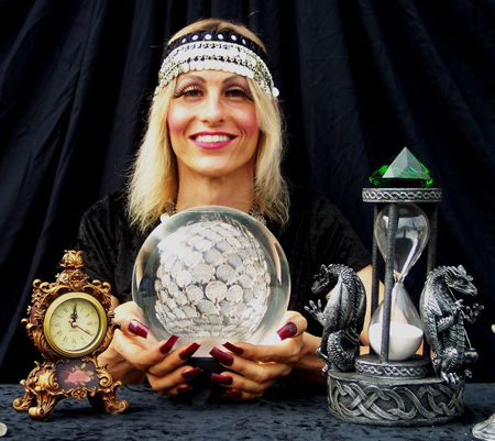Psychic with Crystal Ball