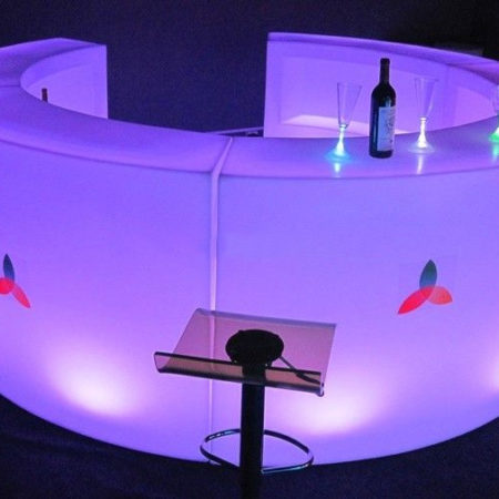 LED Round Bar Counter