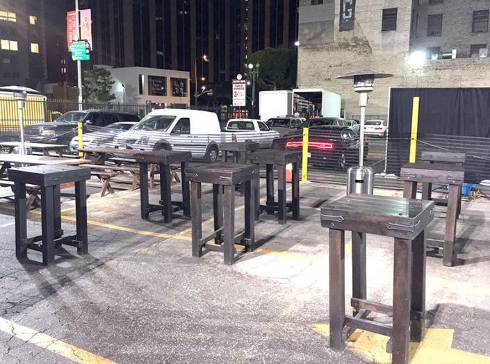 Stand up Tables PartyWorks Interactive