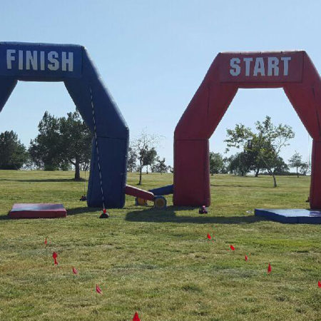 Inflatable Arch - Start and Finish