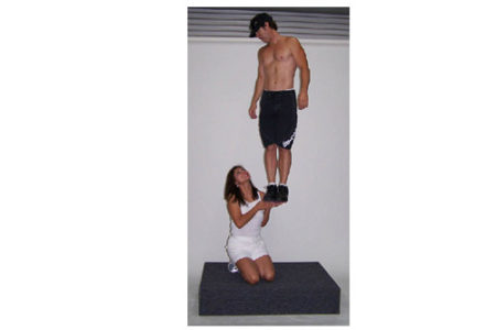 Strongman Photo Illusion