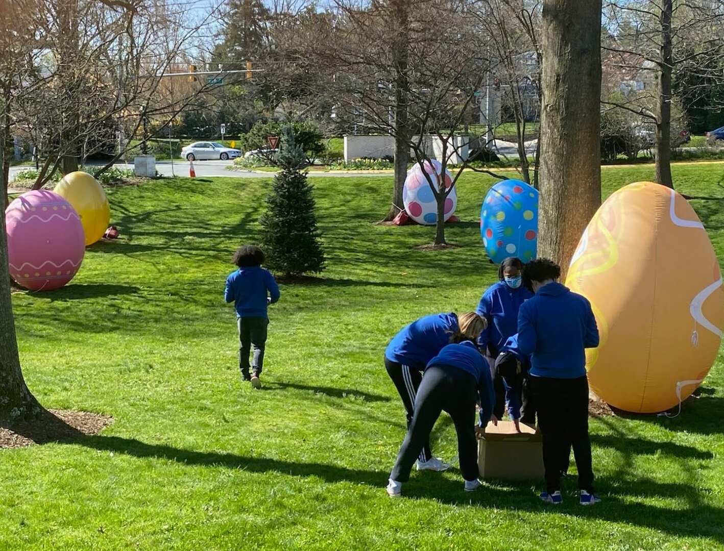 Giant Inflatable Easter Egg PartyWorks Interactive