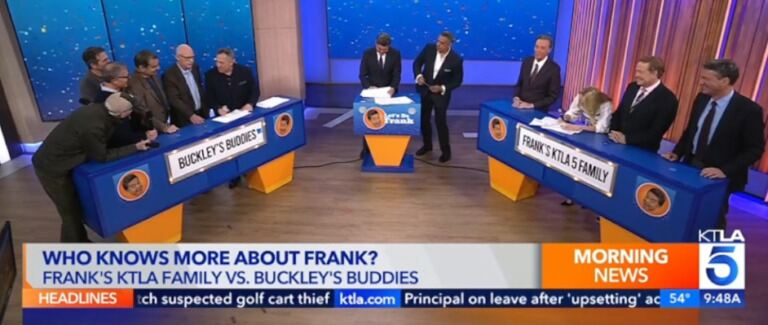 KTLA 5 Frank Buckley Surprise Game Show