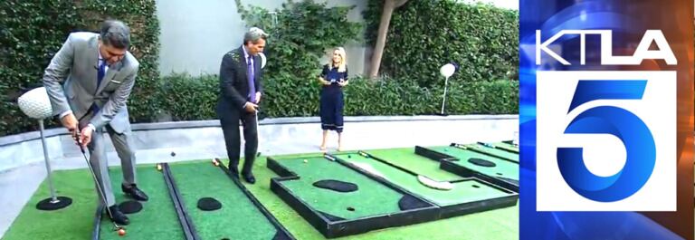 KTLA 5 Golf Fun!