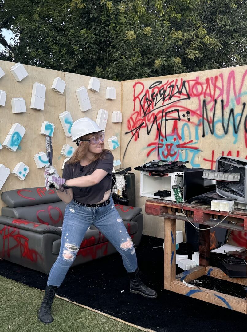 Break Room / Rage Room / Mobile Setup Rental - PartyWorks Interactive