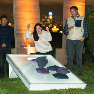 Giant LED CORN HOLE Toss