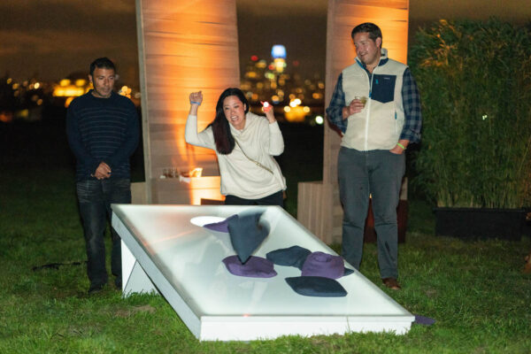 Giant LED CORN HOLE Toss