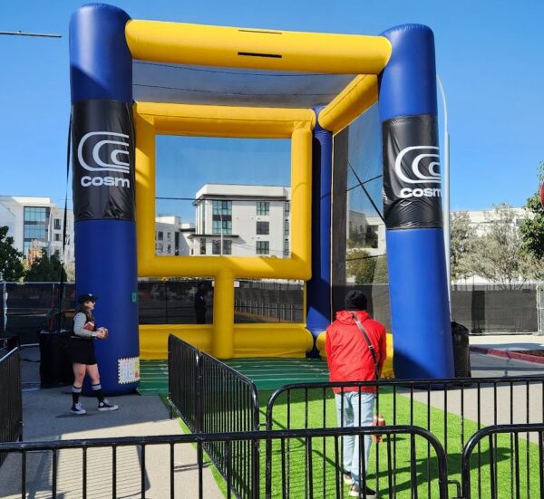 3-Point Kick Inflatable Rental