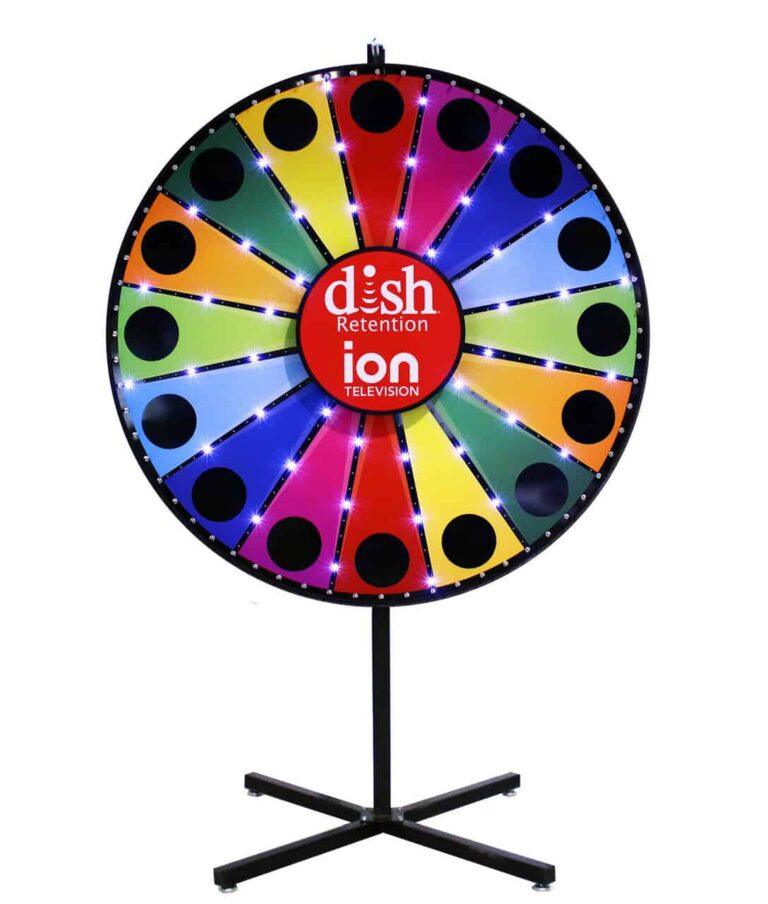 LED Prize Wheel Rental