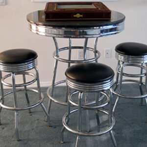 ’50s Cocktail Table and Stools