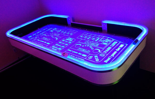 LED Craps Table