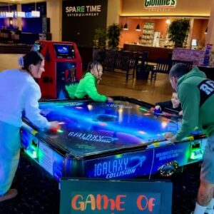 4 Player Air Hockey Table