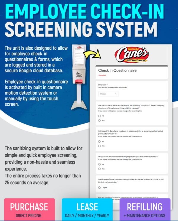 Digital Sanitizing Kiosk - Image 2