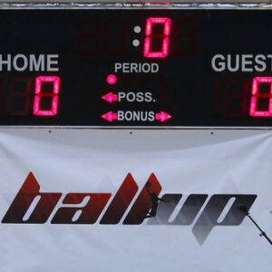 Backboard with Scoreboard