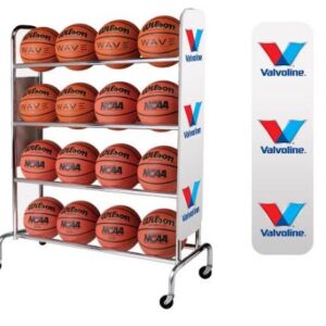 Basketball Rack  Branded
